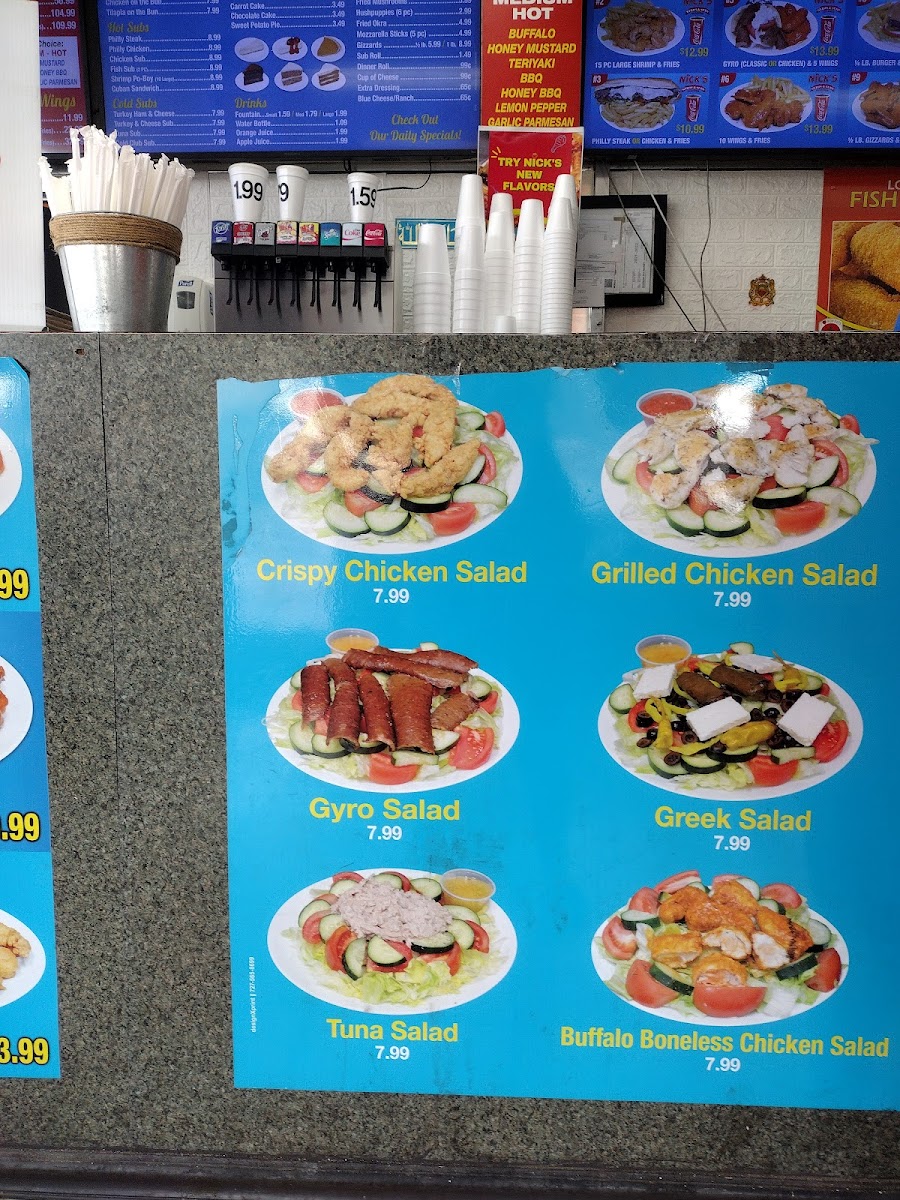 Nick's Gyros & Subs Menu - Image 5